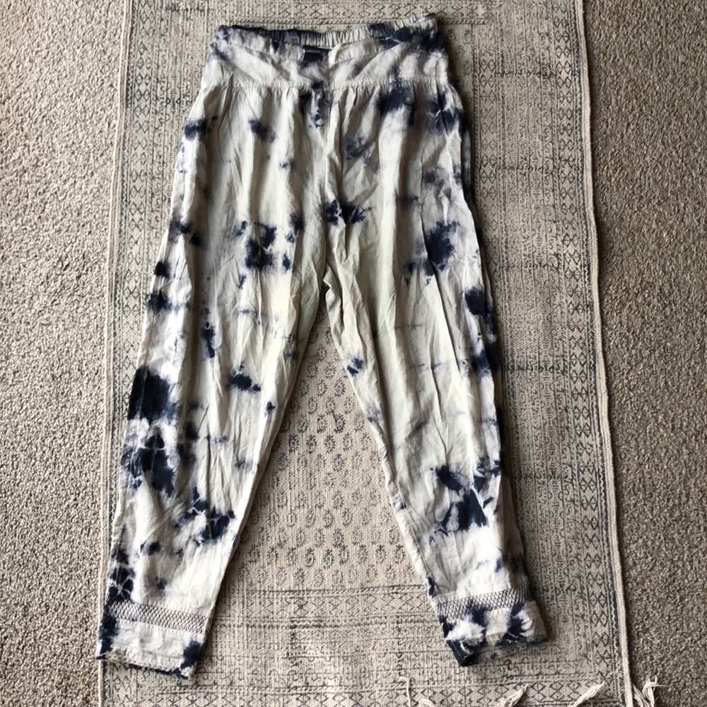 Tie dye pants
